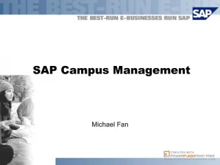 SAP Campus Management - slide 1