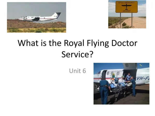 What is the Royal Flying Doctor Service?