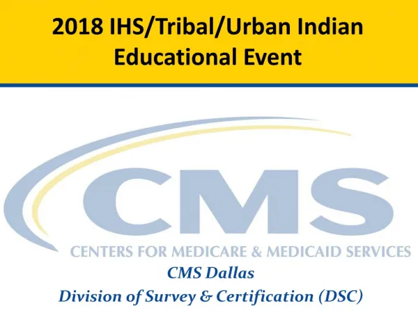 2018 IHS/Tribal/Urban Indian Educational Event