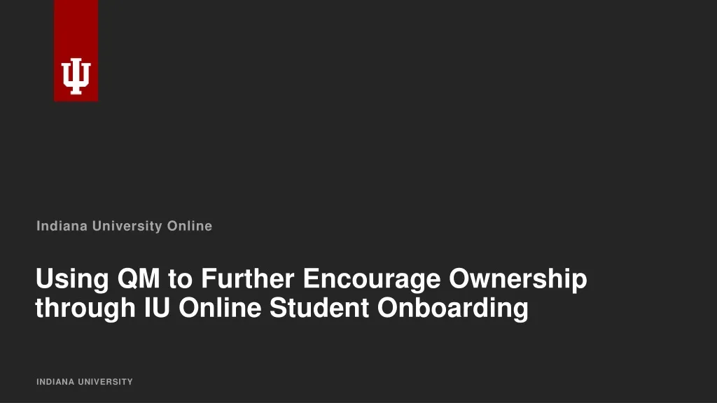 indiana university online