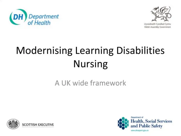 Modernising Learning Disabilities Nursing
