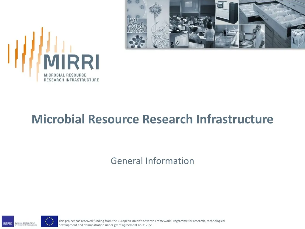 microbial resource research infrastructure