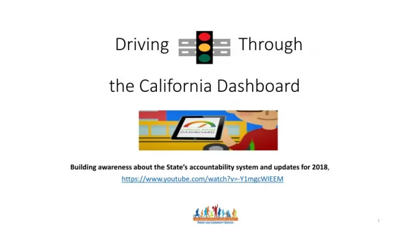 Driving Through the California Dashboard