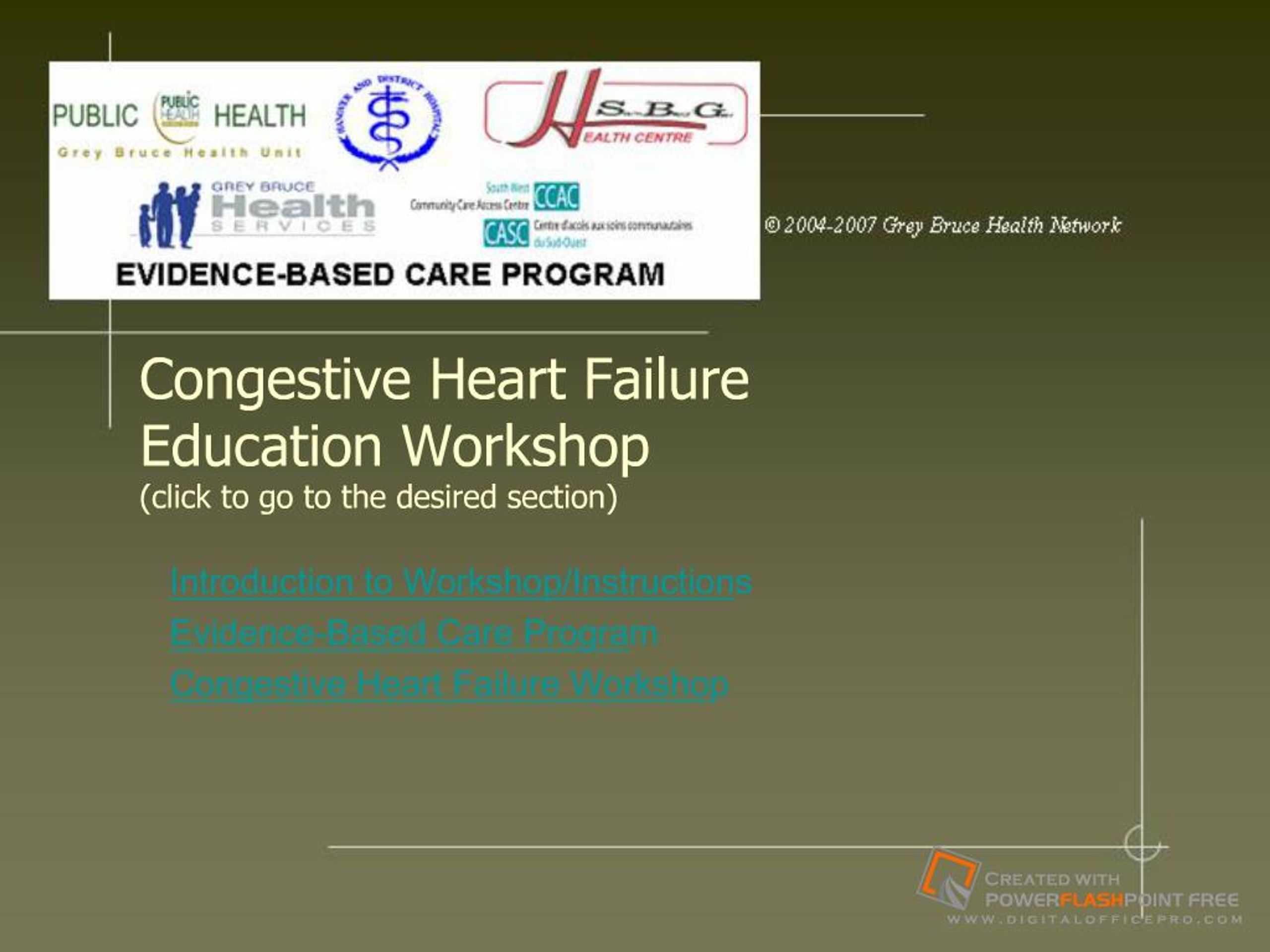 PPT - Congestive Heart Failure PowerPoint Presentation, free download ...