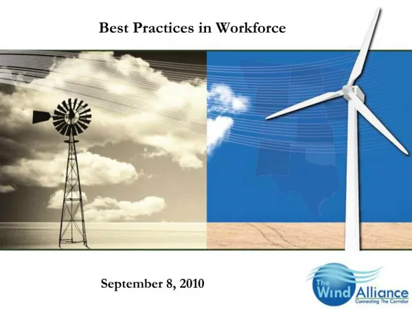 Best Practices in Workforce