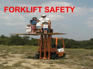 FORKLIFT SAFETY - slide 1