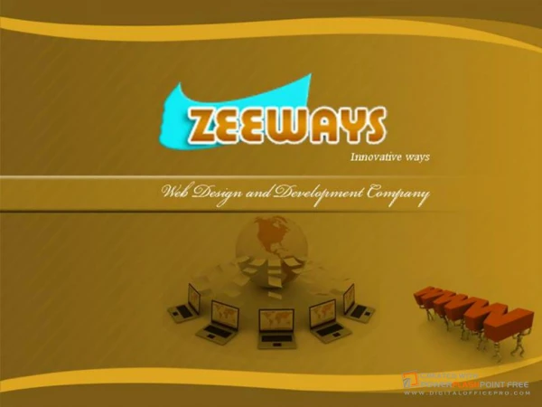 Zeeways Web Solutions DOWNLOAD PPT Company Presentation