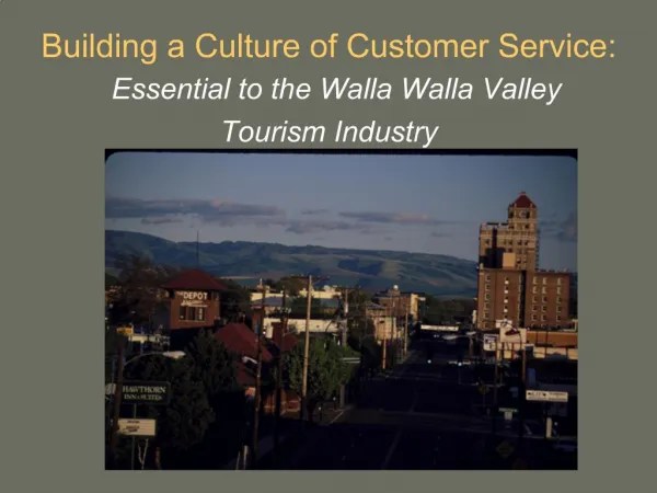Building a Culture of Customer Service: