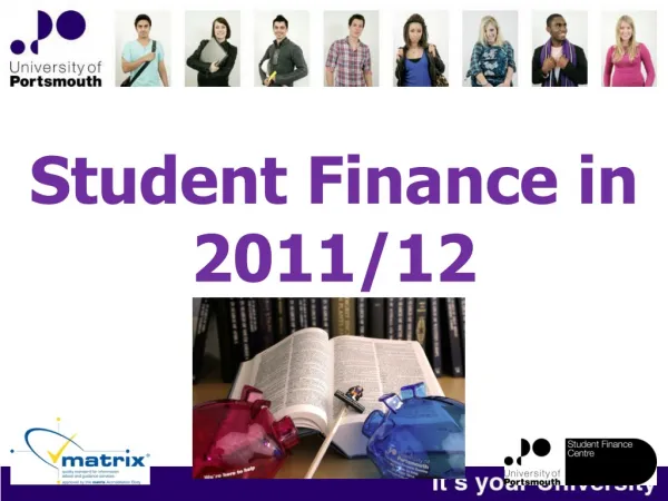 Student Finance in 2011/12