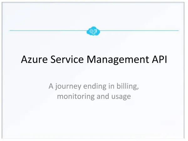 Azure Service Management API