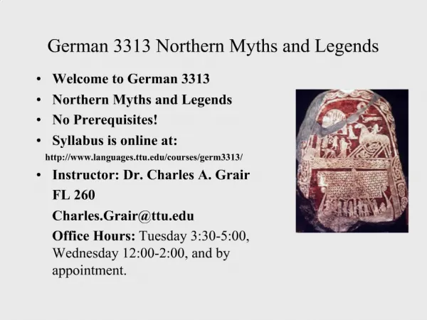 German 3313 Northern Myths and Legends
