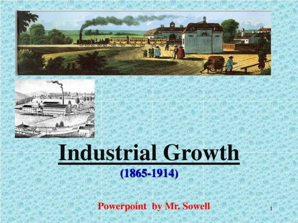 Industrial Growth (1865-1914)