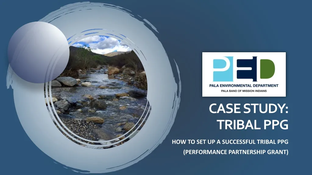 case study tribal ppg