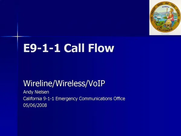 E9-1-1 Call Flow