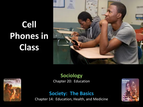 Cell Phones in Class