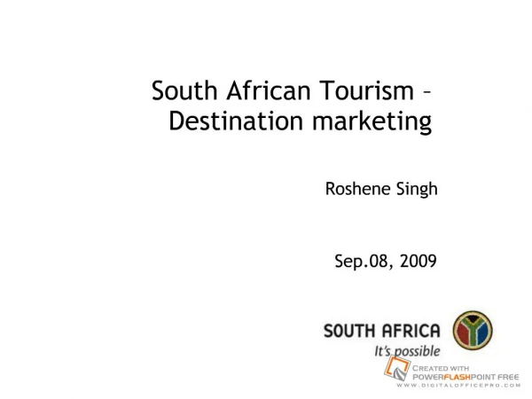 The success of delivering the mandate of tourism lies in different areas