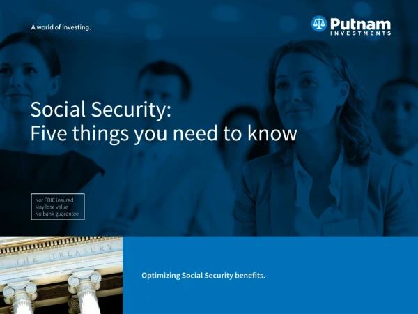 Social Security: Five things you need to know