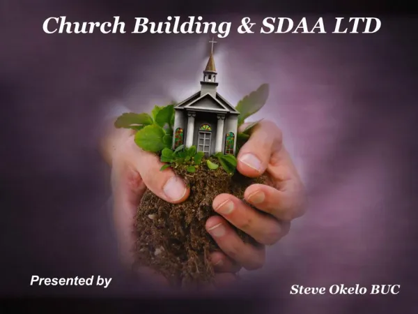 Church Building SDAA LTD