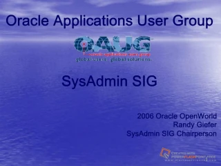 Welcome - slide 1