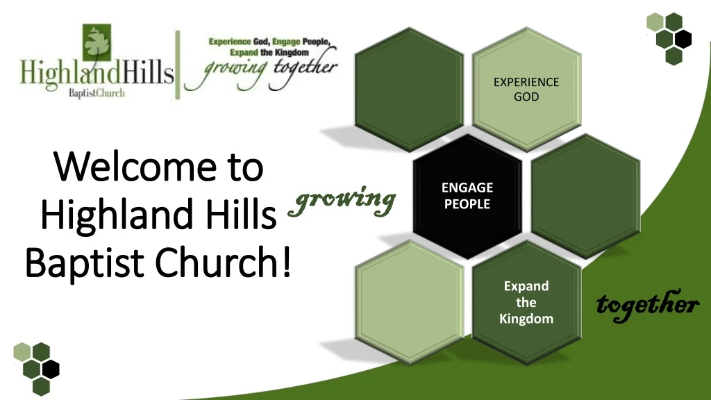 welcome to highland hills baptist church