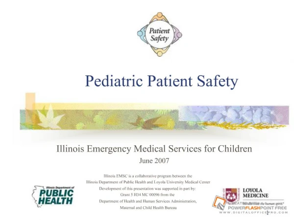 Pediatric Patient Safety