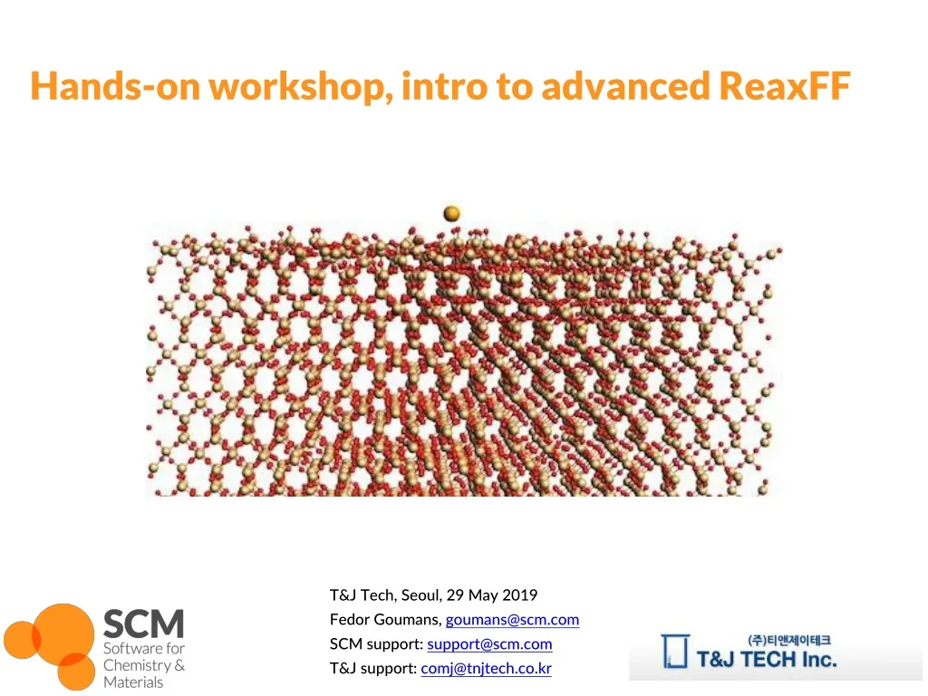 hands on workshop intro to advanced reaxff