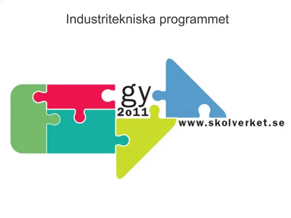 Industritekniska programmet