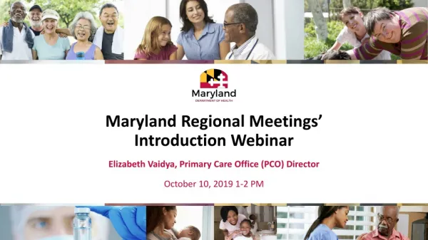 Maryland Regional Meetings’ Introduction Webinar