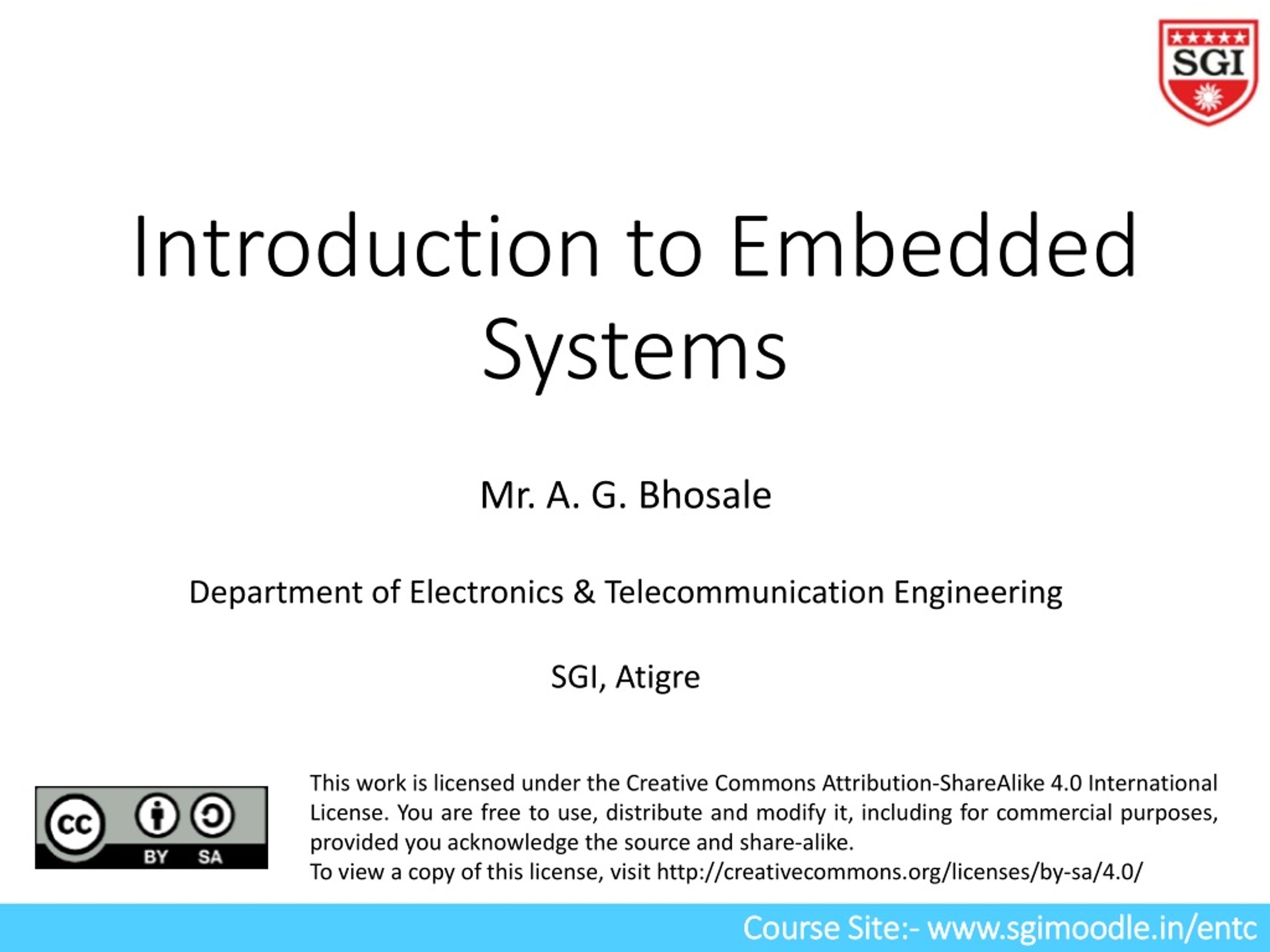 PPT - Introduction to Embedded Systems PowerPoint Presentation, free ...