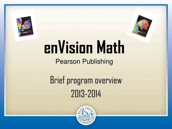 enVision Math Pearson Publishing