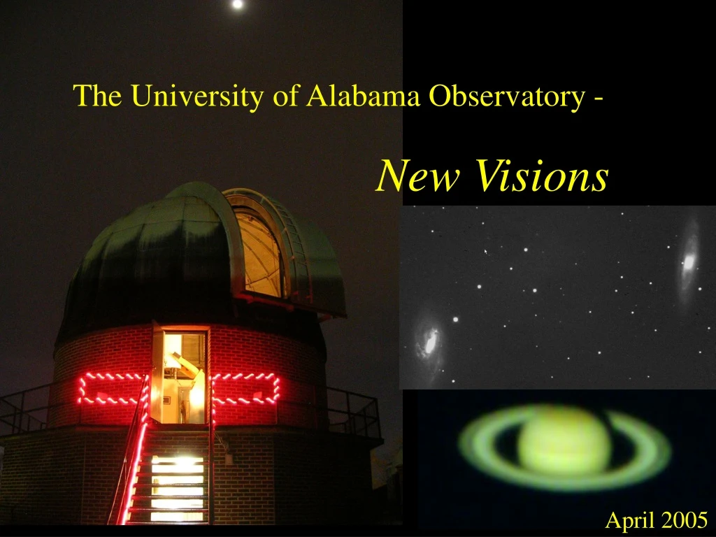 the university of alabama observatory