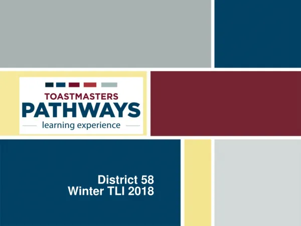 District 5 8 Winter TLI 2018
