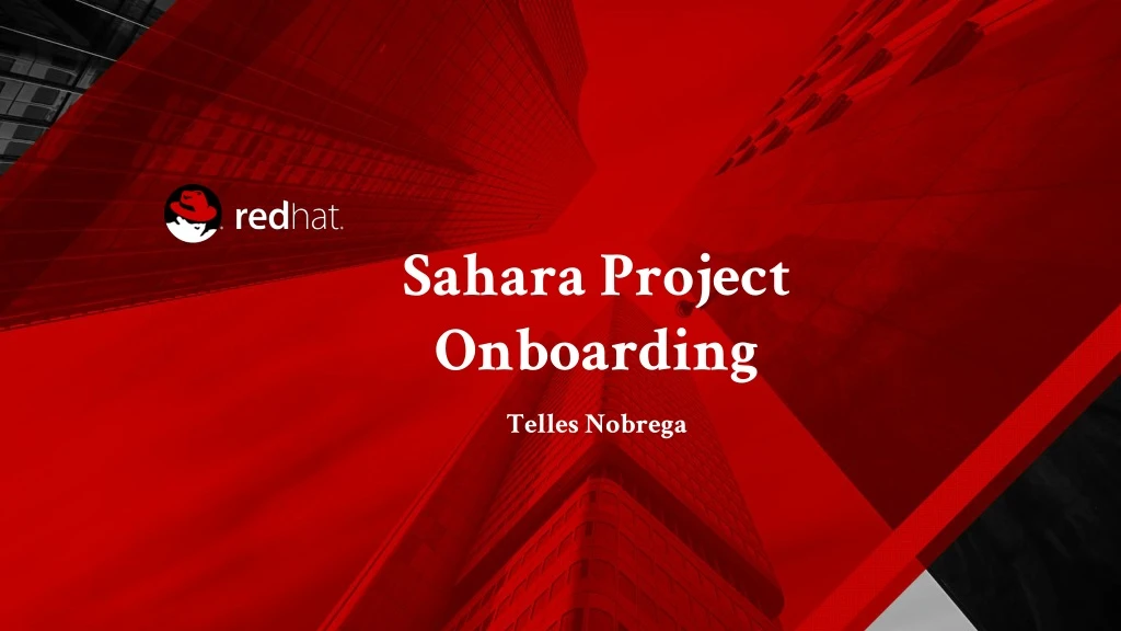 sahara project onboarding