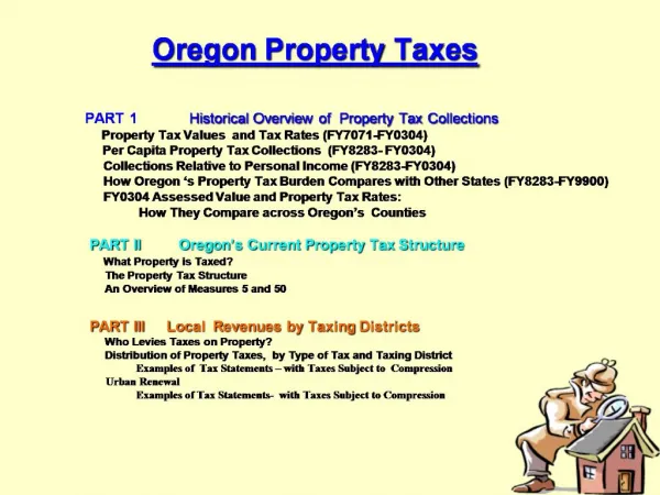 Oregon Property Taxes