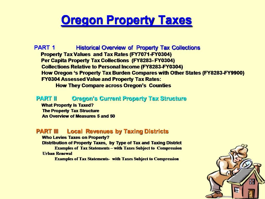 PPT Oregon Property Taxes PowerPoint Presentation, free download ID