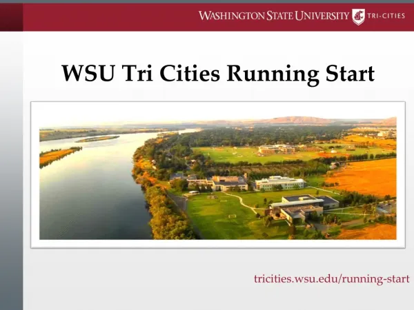 WSU Tri Cities Running Start