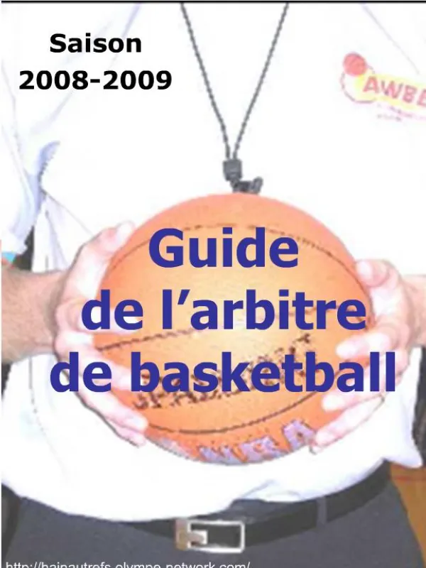 Guide de l arbitre de basketball