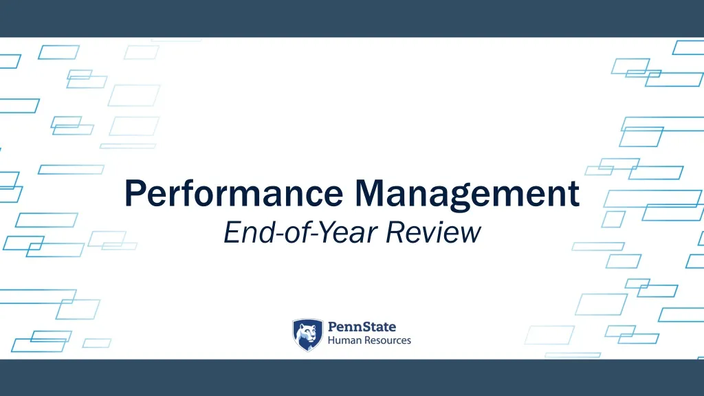 performance management end of year review