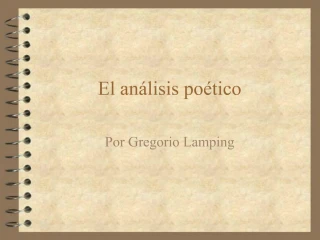 El an lisis po tico - slide 1