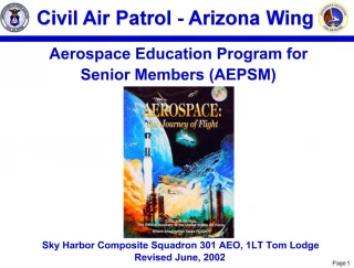 Civil Air Patrol - Arizona Wing - slide 1