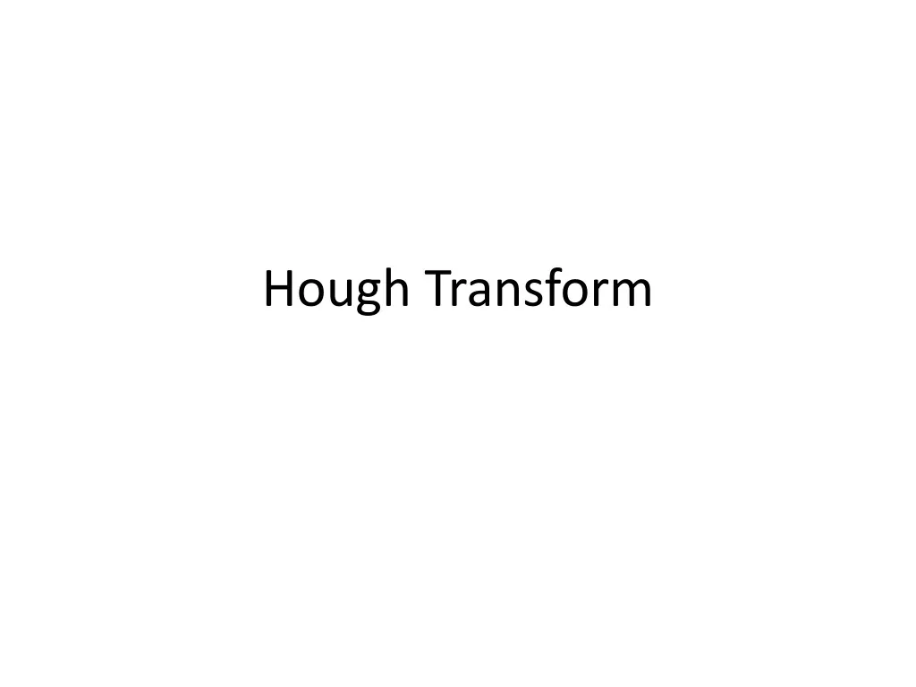 hough transform