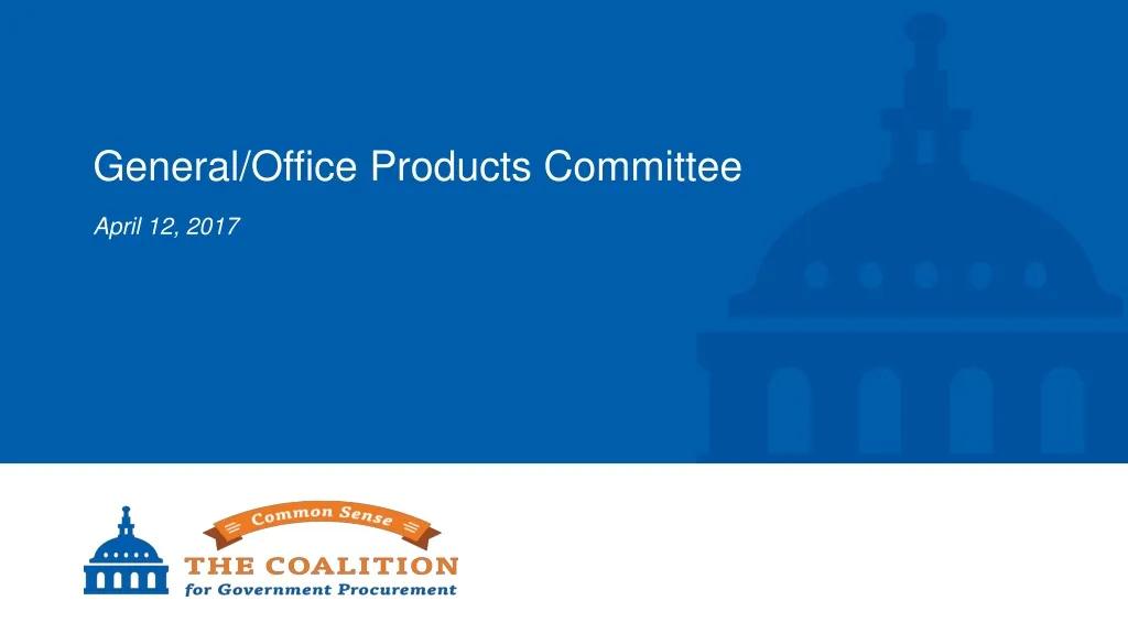 general office products committee