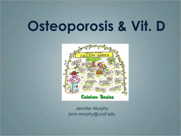 Osteoporosis Vit. D