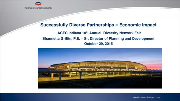 Successfully Diverse Partnerships = Economic Impact