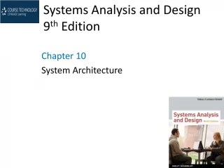Systems Analysis and Design 9 th Edition - slide 1