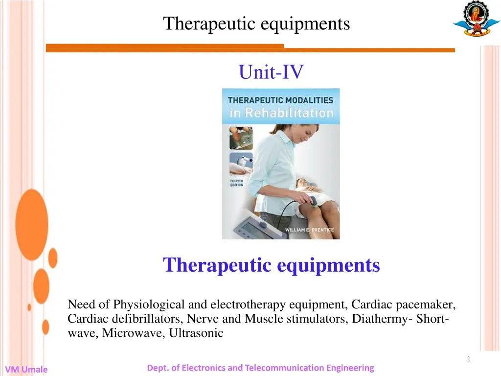 therapeutic equipments