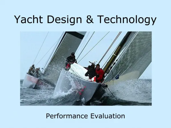 Yacht Design Technology