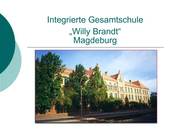 Integrierte Gesamtschule Willy Brandt Magdeburg