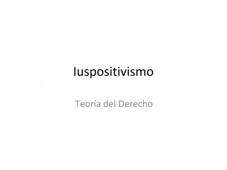 Iuspositivismo - slide 1