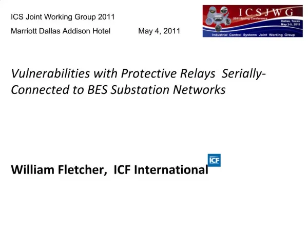 William Fletcher, ICF International